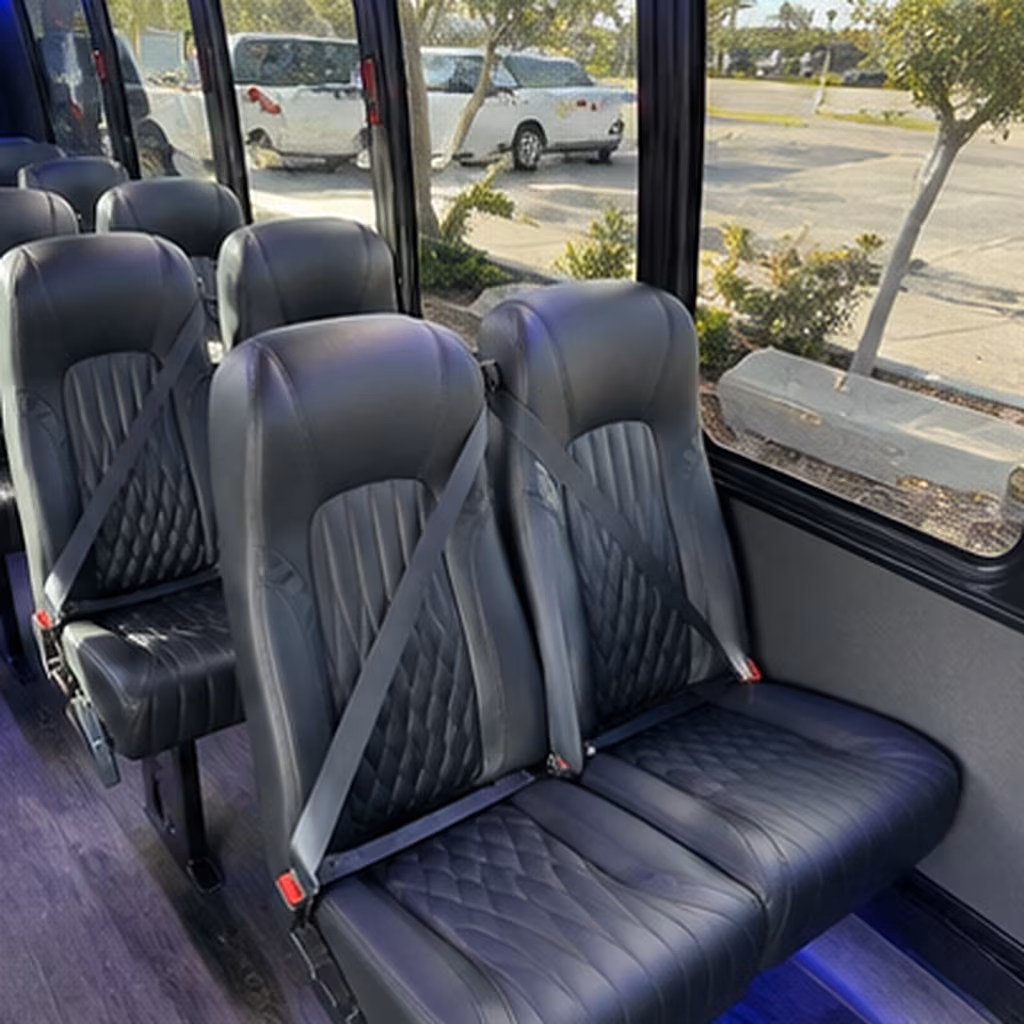 carrollton corporate event transportation onboard seating
