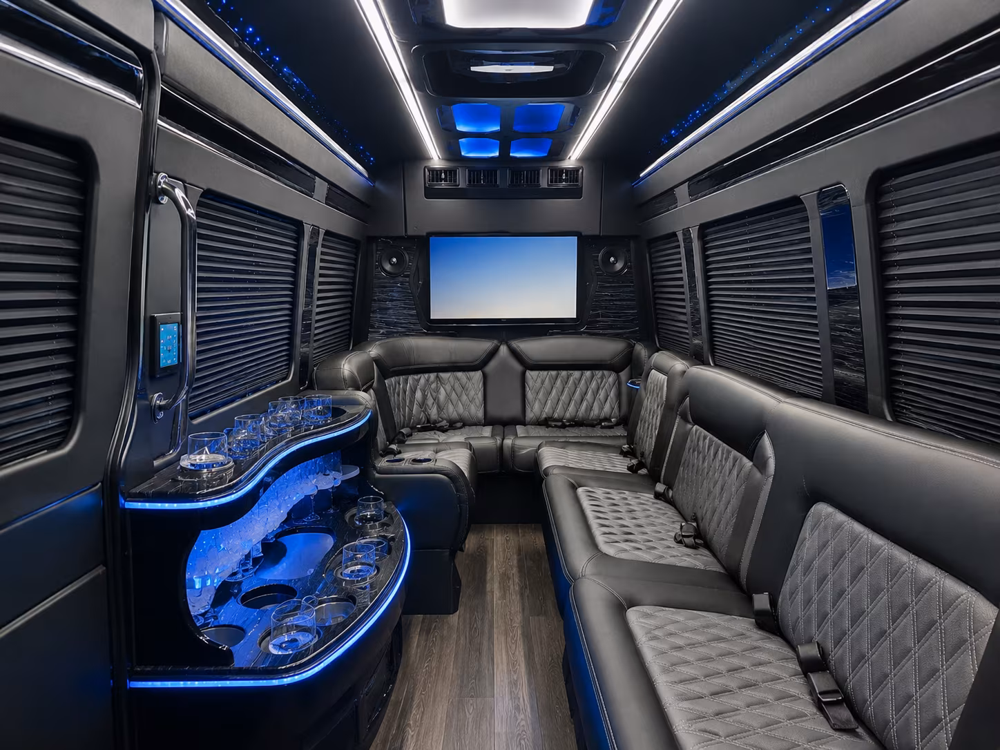 carrollton prom transportation onboard seating