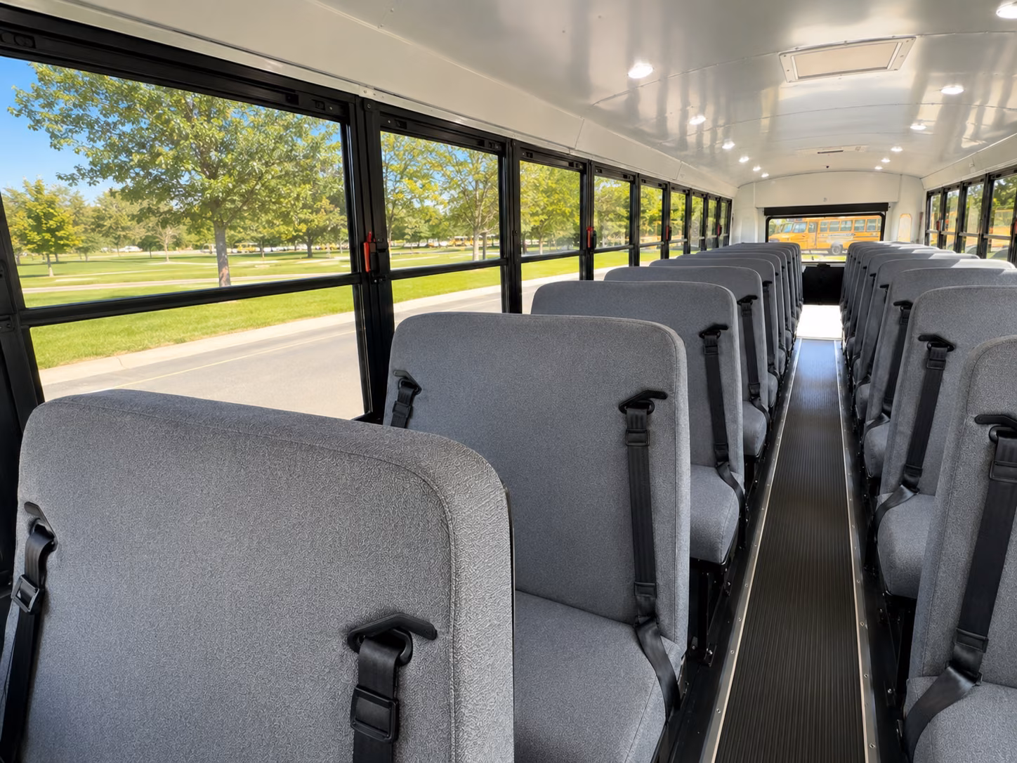 carrollton school bus interior