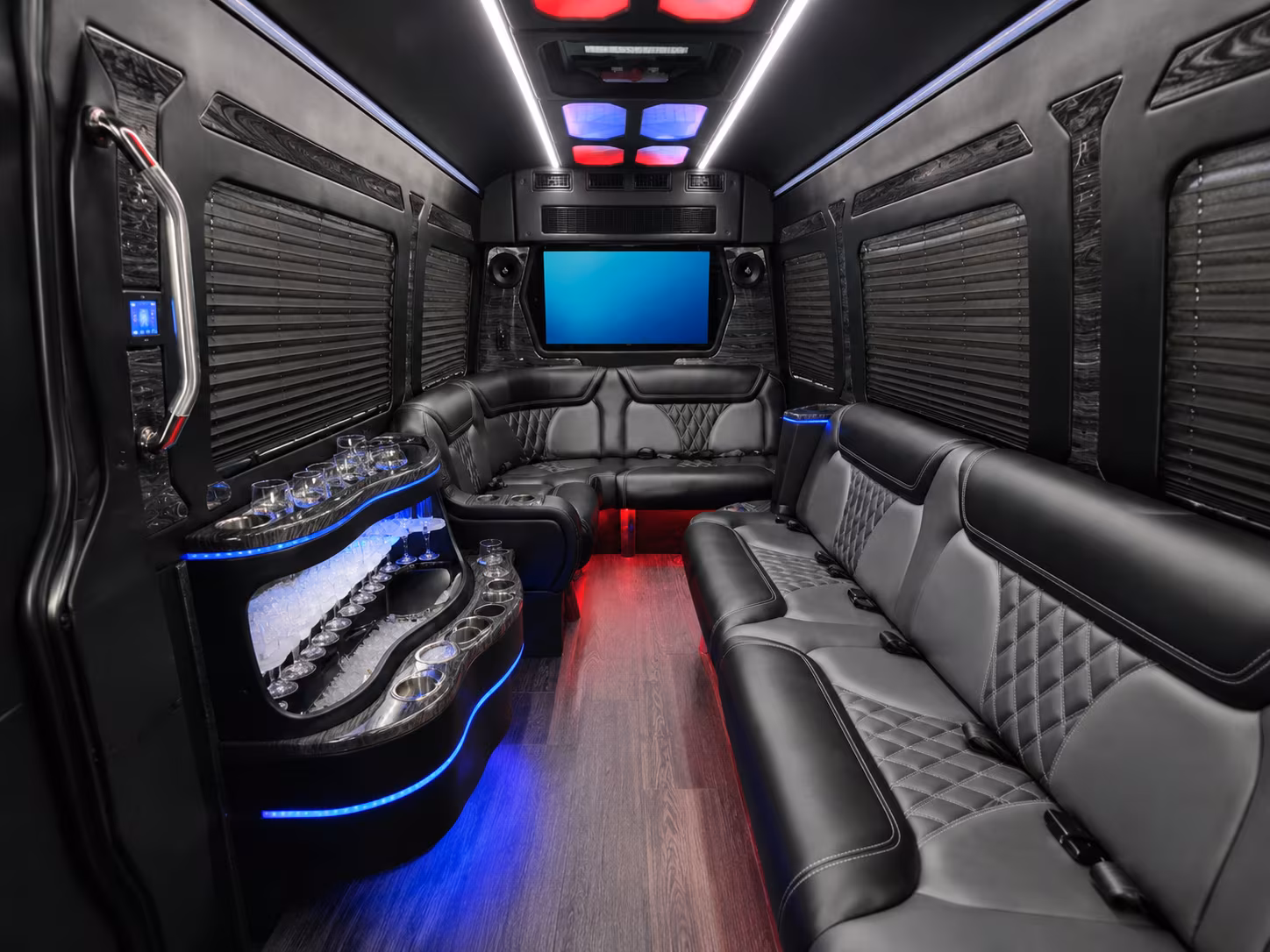 hotel to venue shuttle buses for corporate groups visiting the dfw area