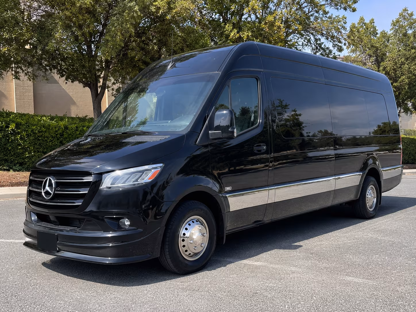 sprinter vans and minibuses for small group airport runs in carrollton