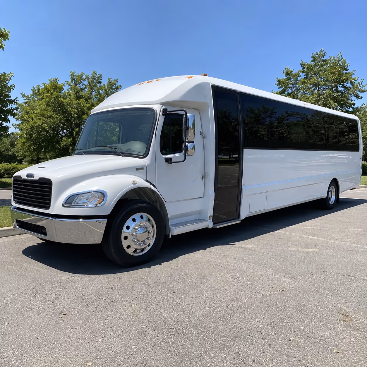wedding guest shuttle buses for carrollton celebrations